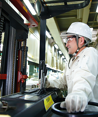 機械操作中の画像